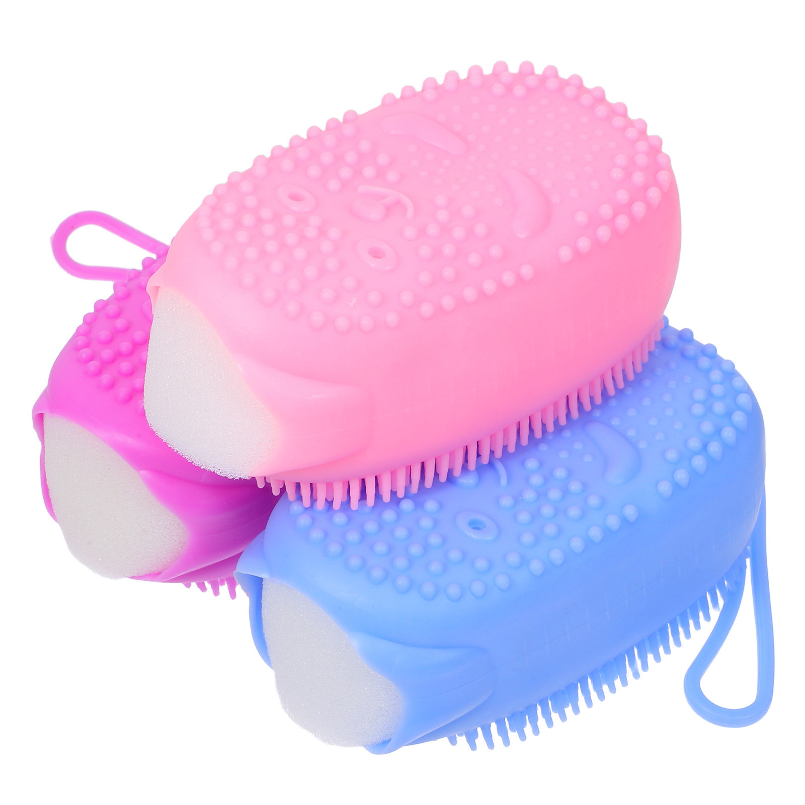3 Pcs Exfoliating Sponge Body  - Body Brush recension och pris