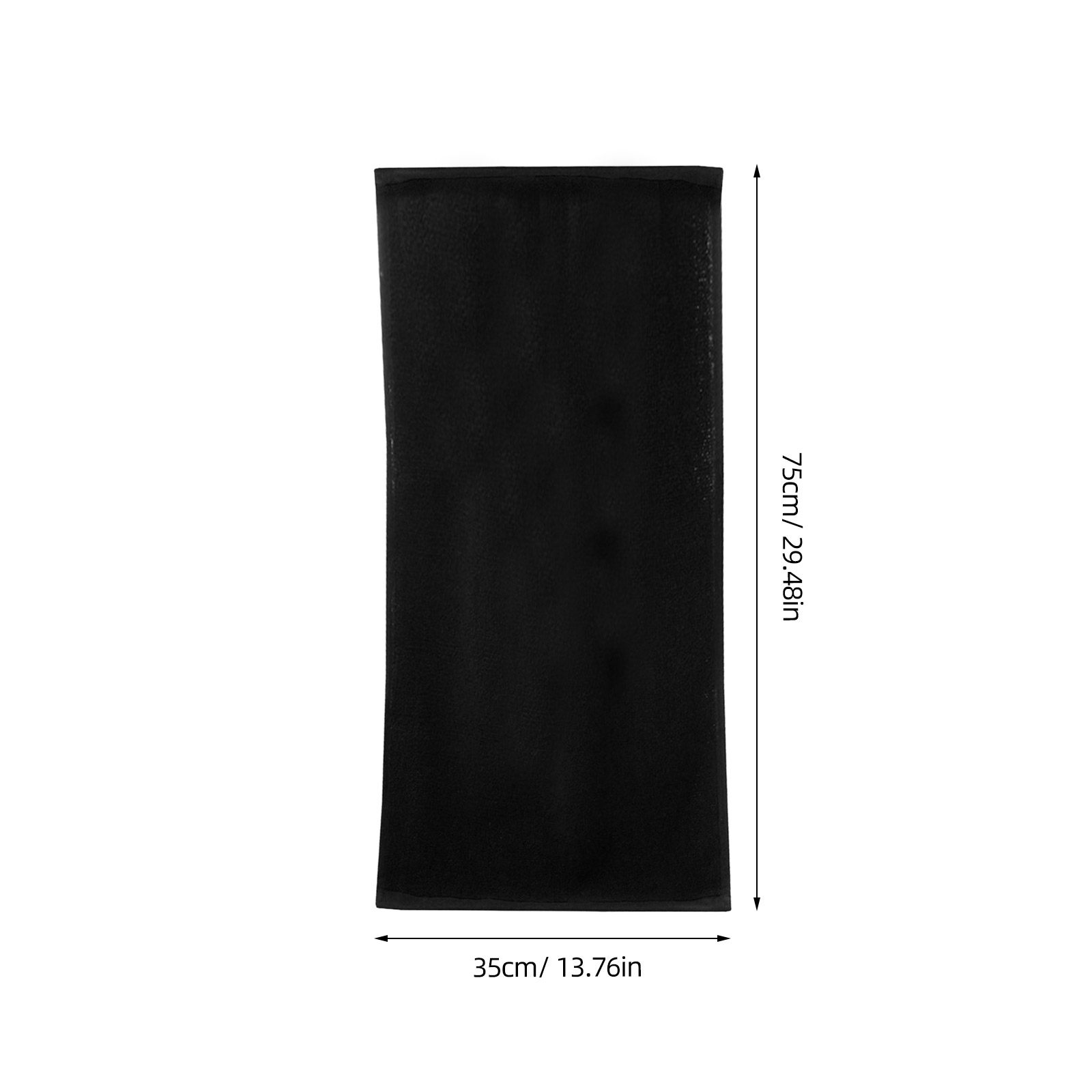 Extra Large Black Cotton Hand  - Spa Towel recension och pris