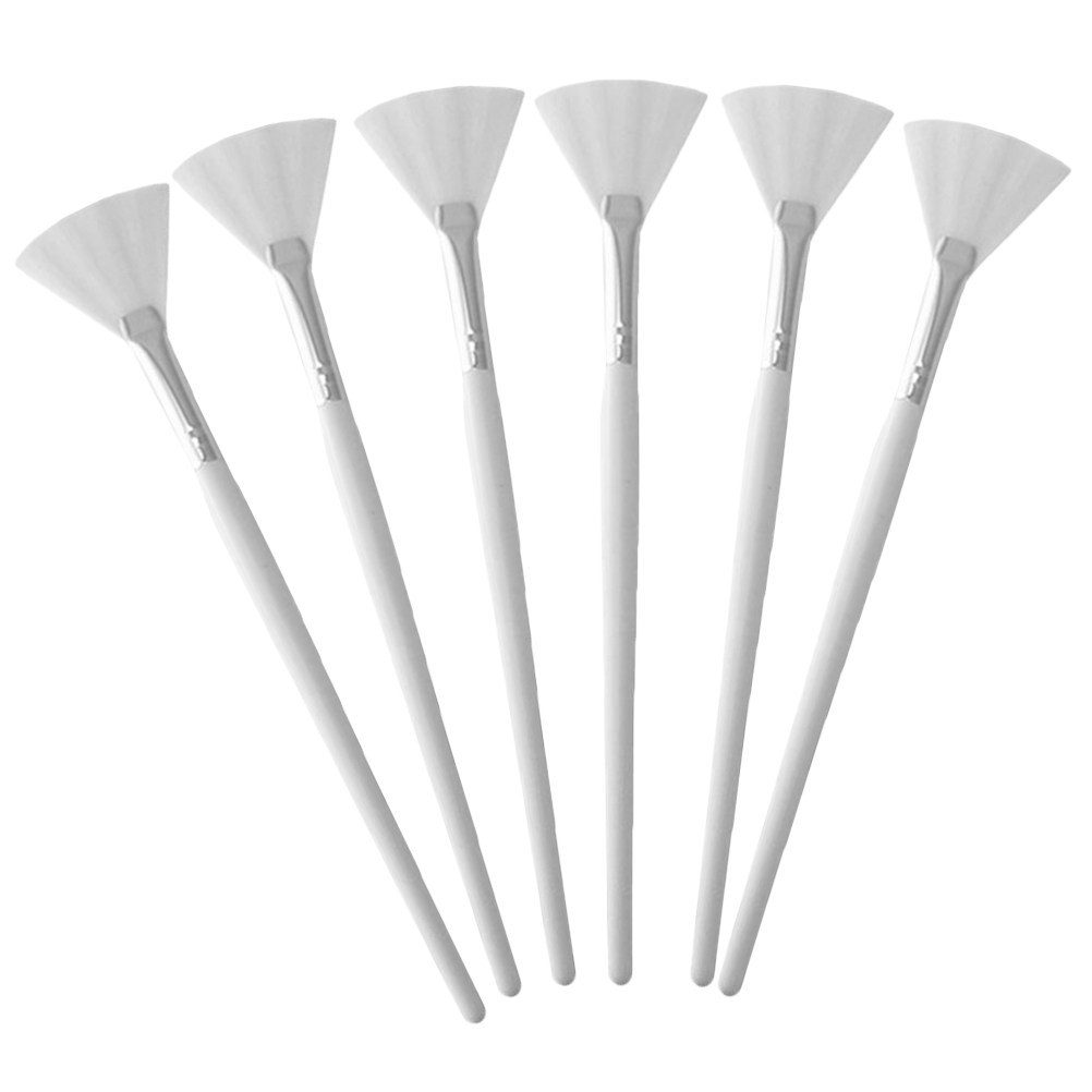 6Pcs Ergonomic Facial Mask Bru - Body Brush recension och pris